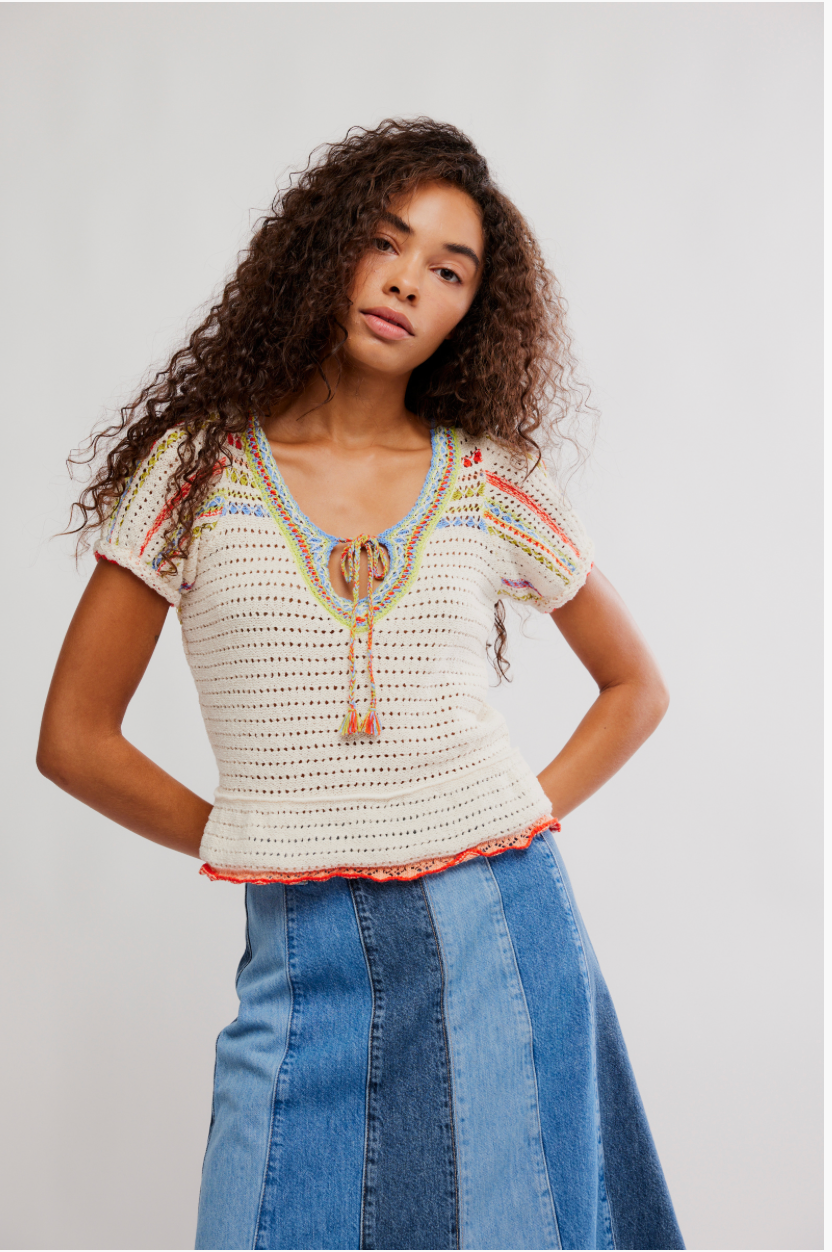 Friendship pullover in tofu combo