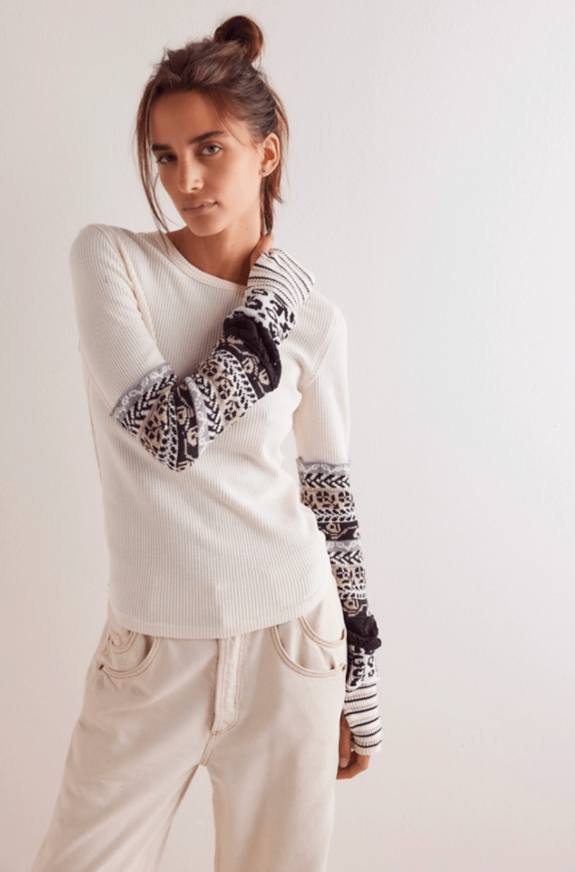 All in cuff in ivory - Heart On A Hanger