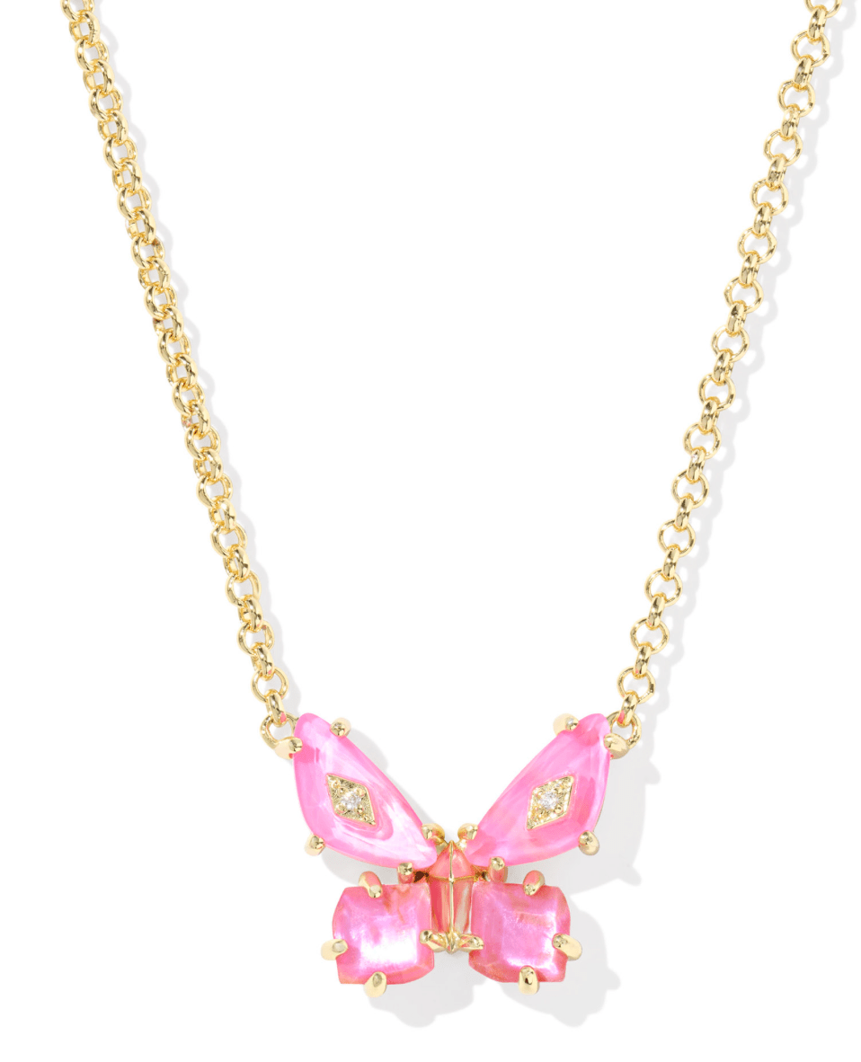 Bianca butterfly pendant - Heart On A Hanger