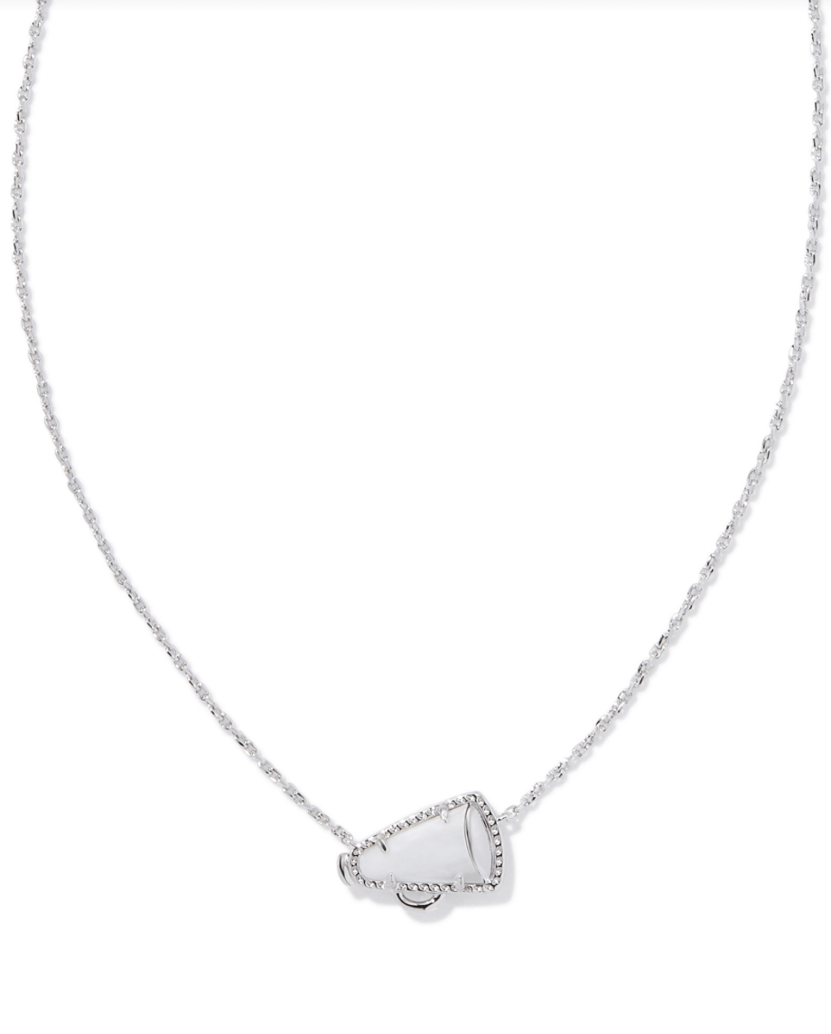 Cheer short pendant in rhod - Heart On A Hanger