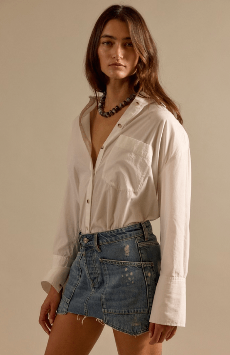 Dolly denim mini skirt - Heart On A Hanger