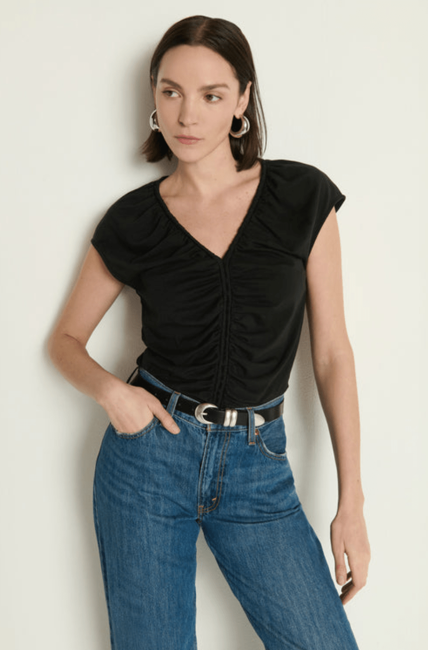 Donna v neck top - Heart On A Hanger