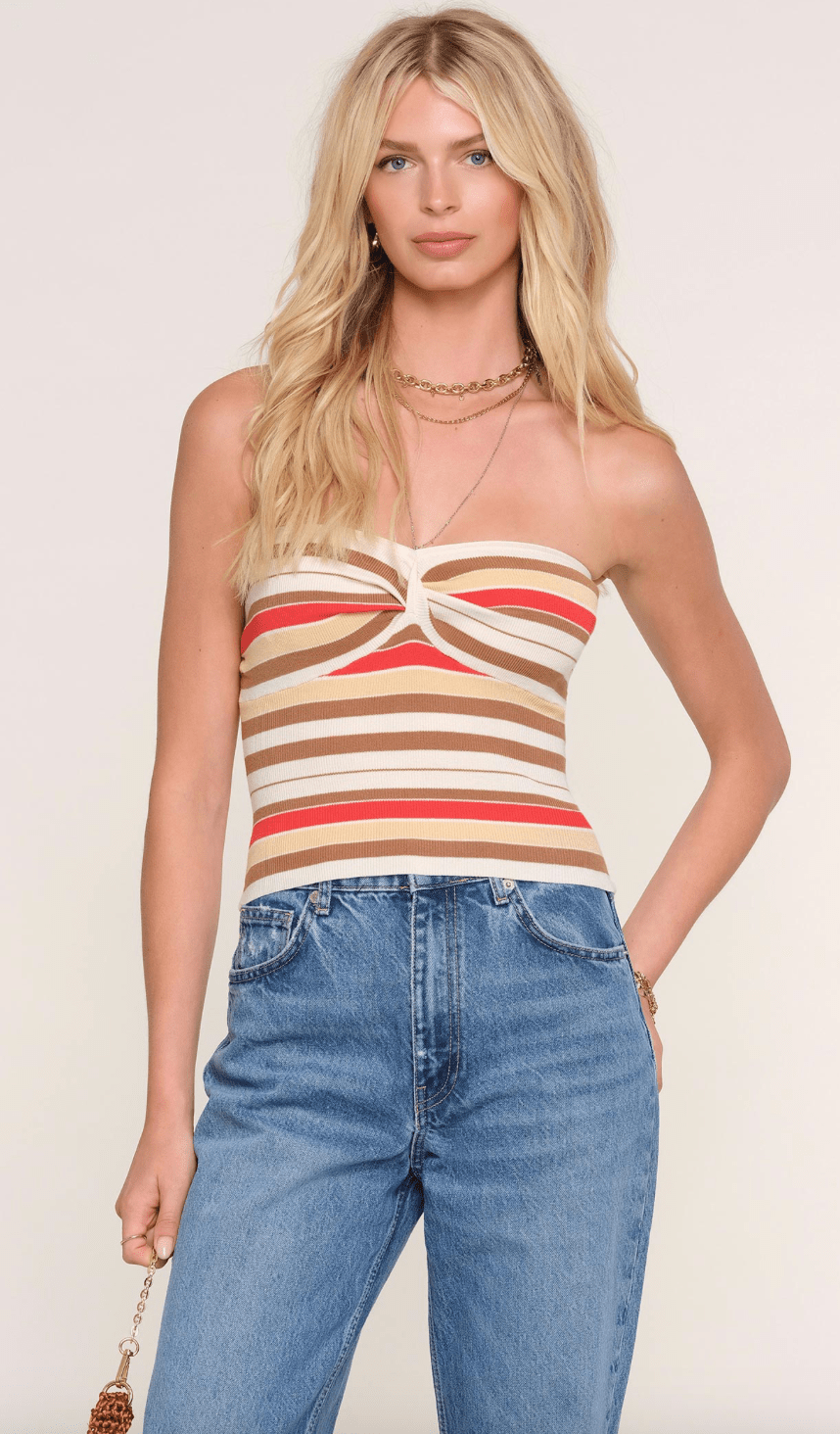 Emmett top in flame - Heart On A Hanger