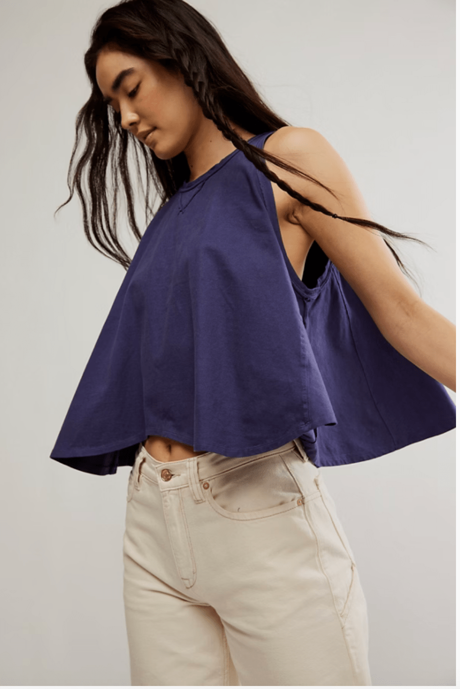 Haileah tee in deep seas - Heart On A Hanger