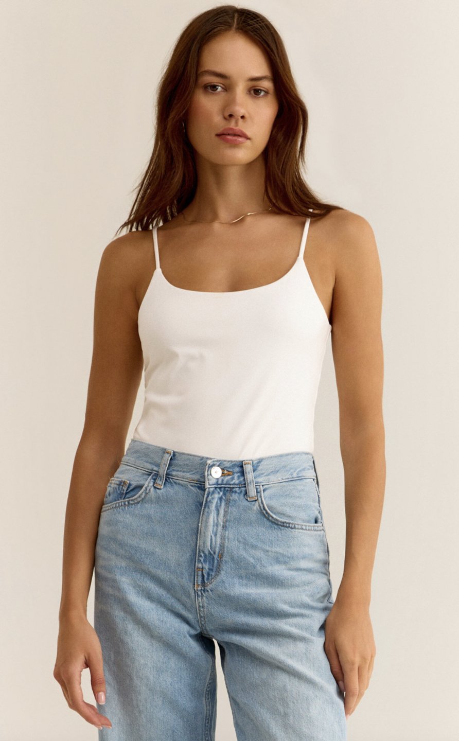 Ida bodysuit white - Heart On A Hanger