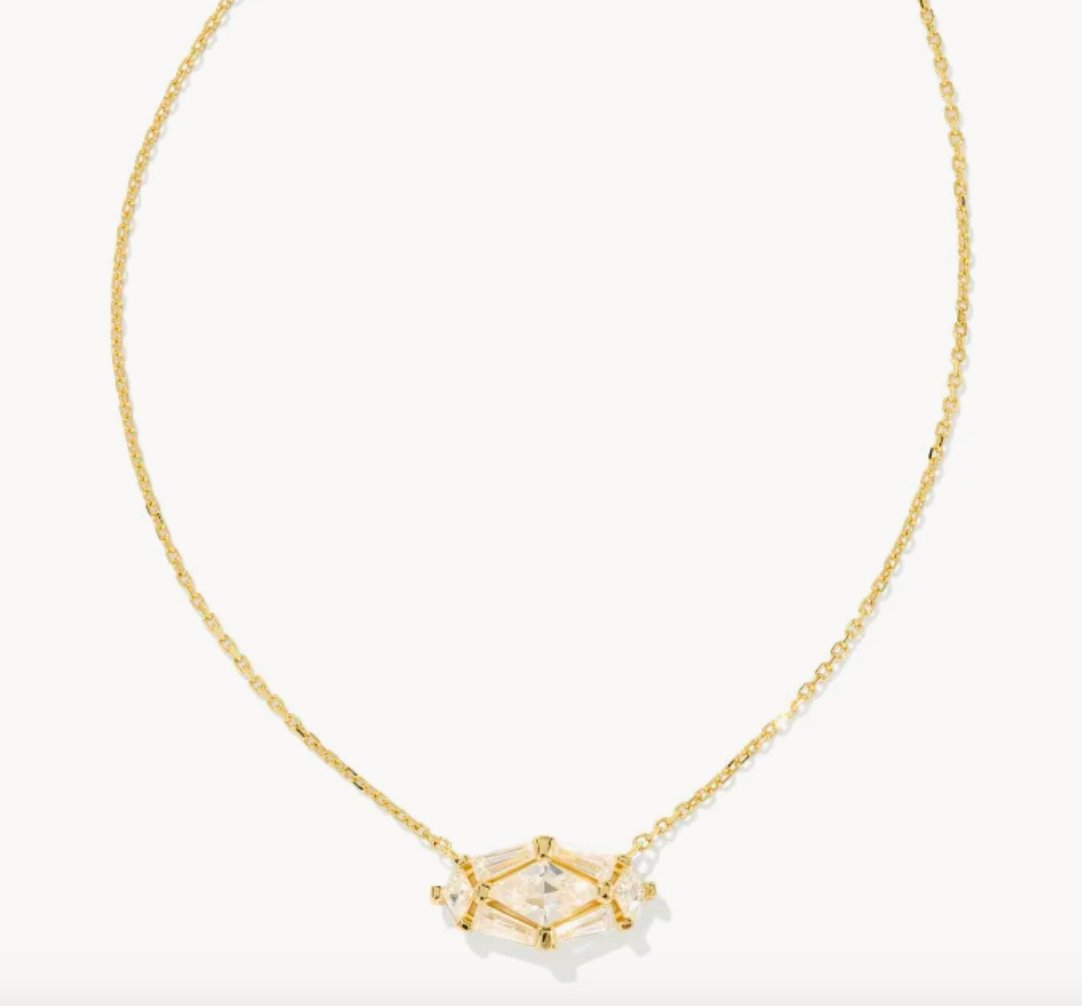 Lindy rae elisa short necklace - Heart On A Hanger