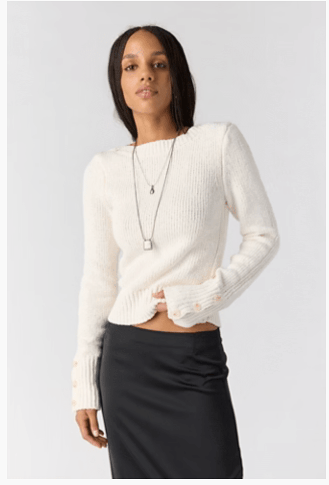 Mila pullover in sugar swizzle - Heart On A Hanger