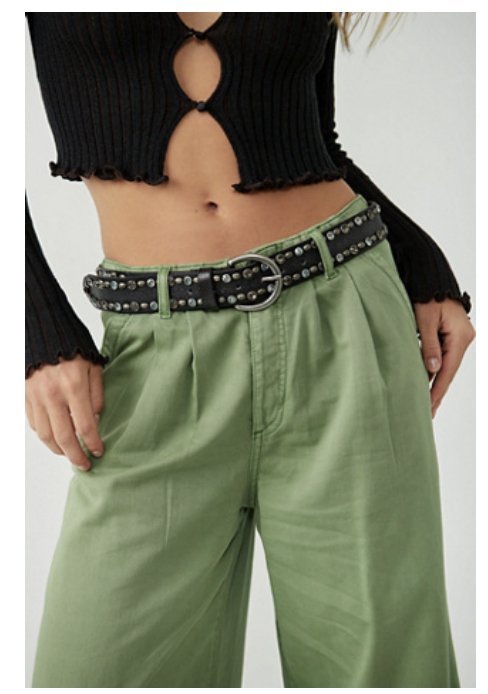 Rockaway Studded Belt - Heart On A Hanger