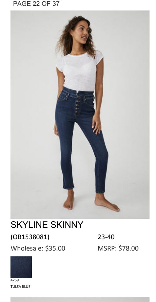 Skyline Skinny Jean