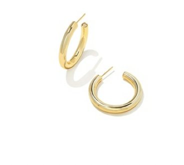 Colette hoop earring gold metal