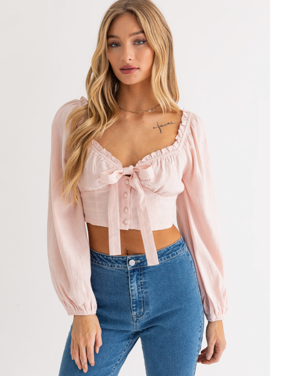 Baby Pink Blouse
