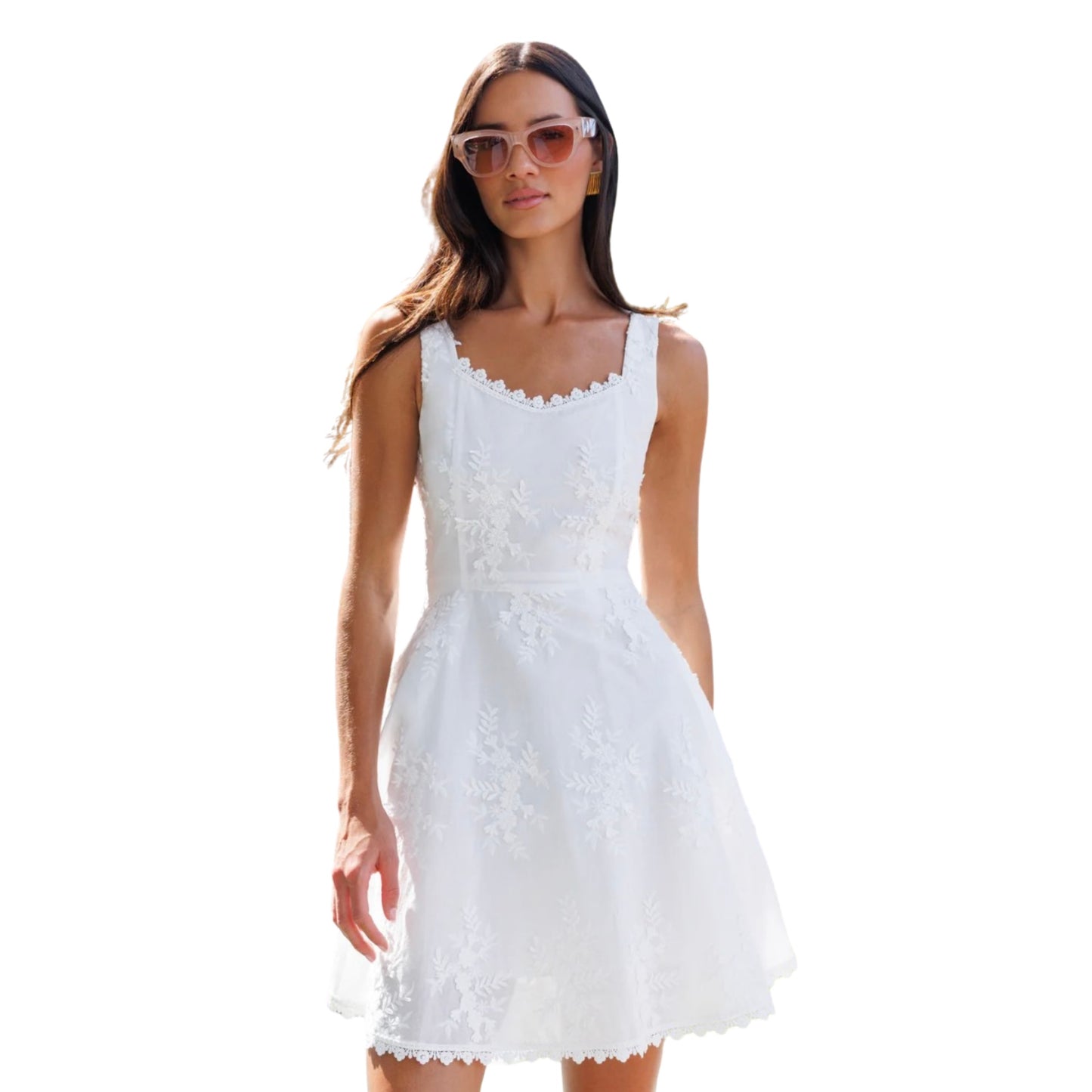 Ivy 3d voile dress