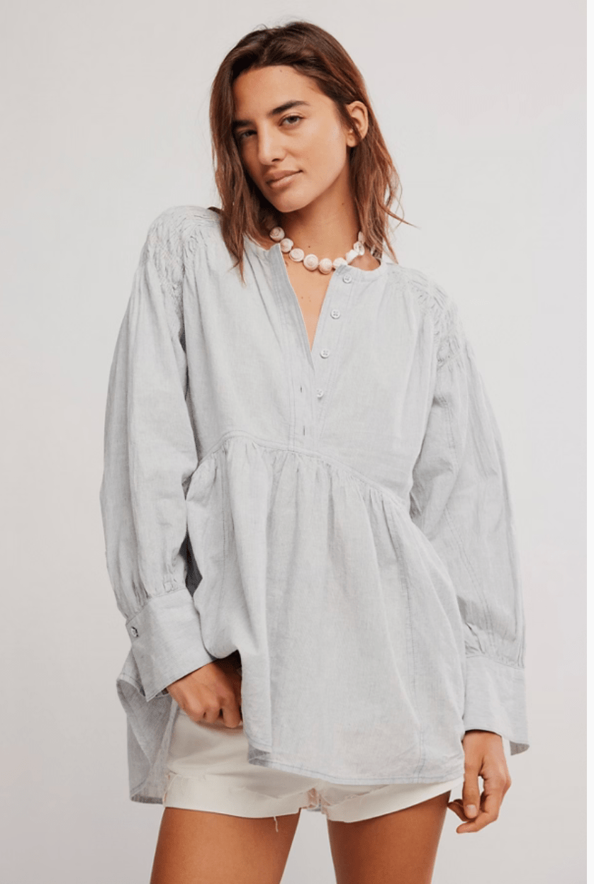 Alana linen tunic - Heart On A Hanger