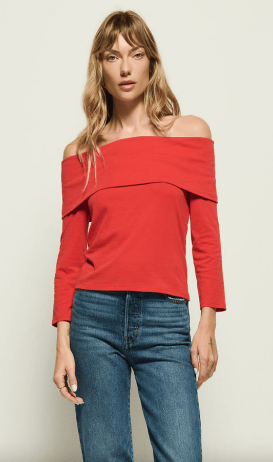 Alexi off shoulder - Heart On A Hanger