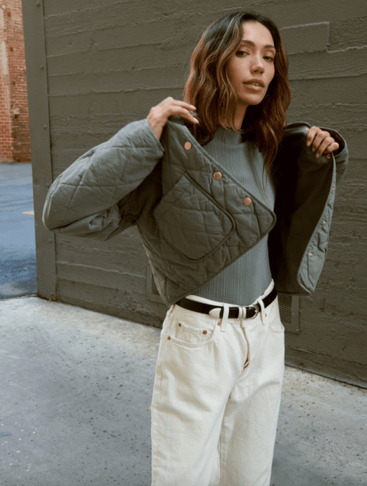 Aspen quilted jacket - Heart On A Hanger