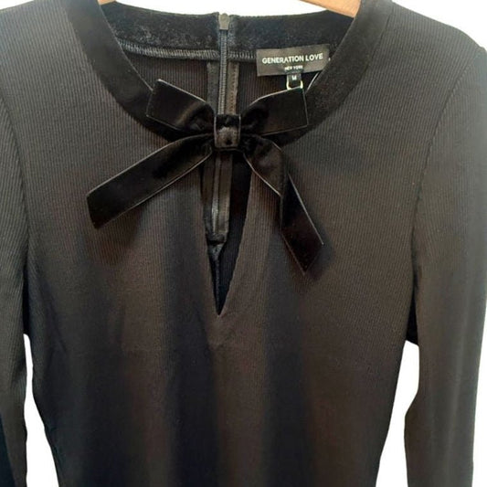 Aveline velvet combo top - Heart On A Hanger