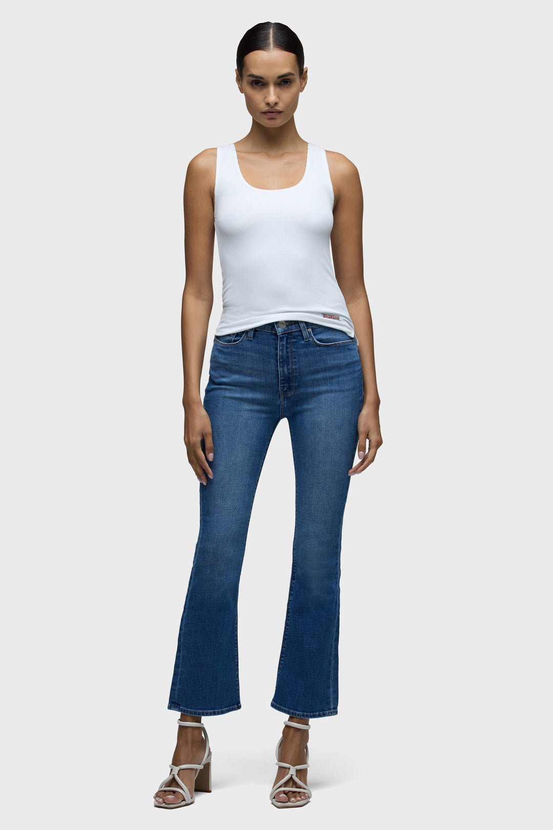 Barbara high rise bootcut crop - Heart On A Hanger