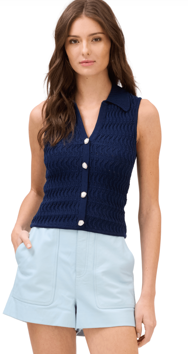 Bodhi tank in navy - Heart On A Hanger
