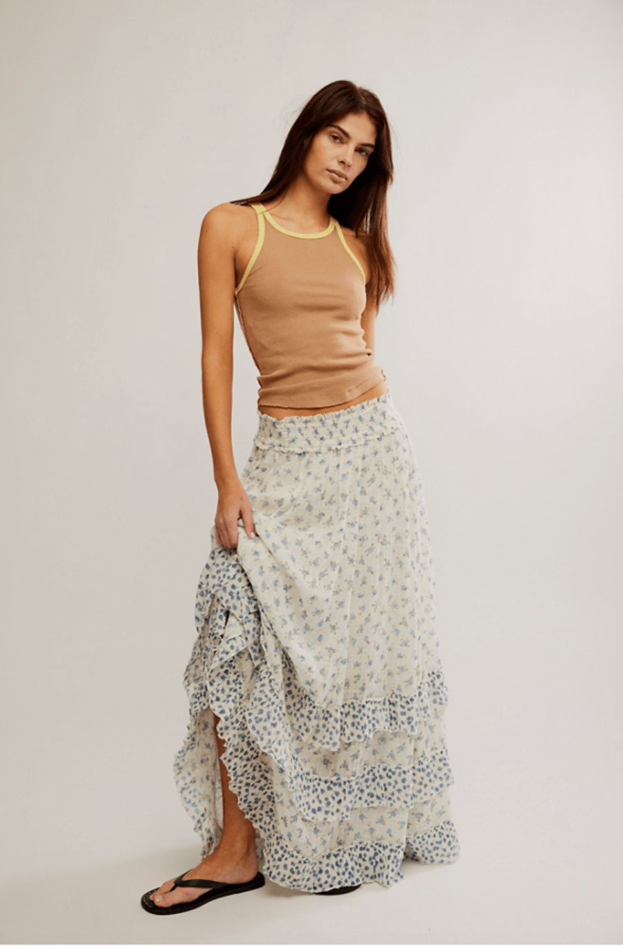 Brynn printed maxi skirt - Heart On A Hanger