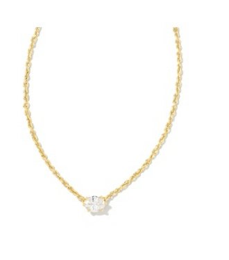 Cailin crystal white cz - Heart On A Hanger