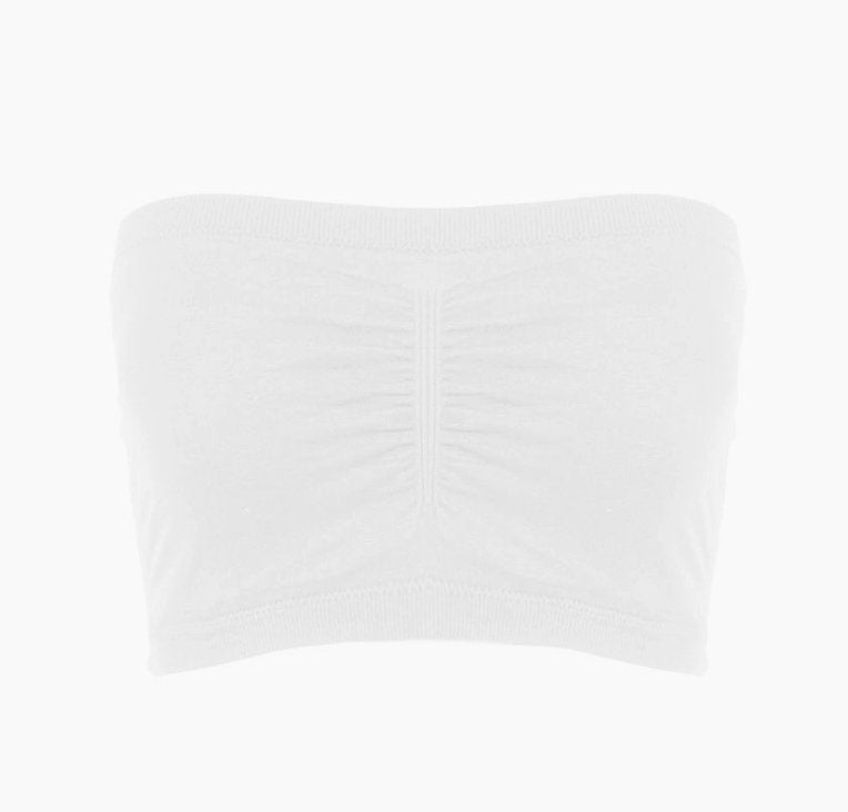 Cinched front bandeau - Heart On A Hanger