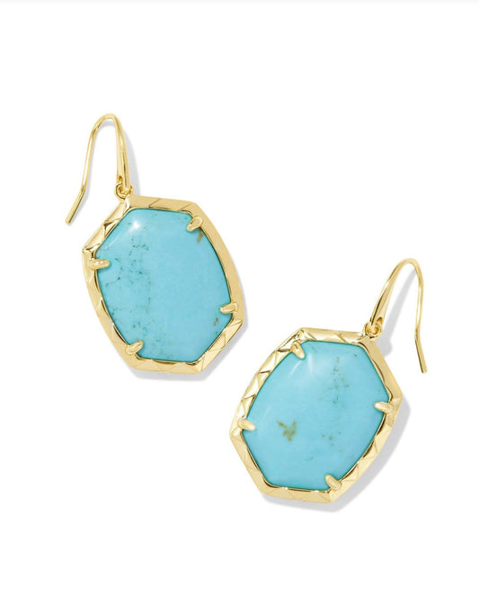 Daphne drop earrings - Heart On A Hanger