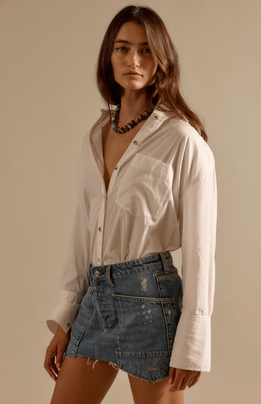Dolly denim mini skirt - Heart On A Hanger