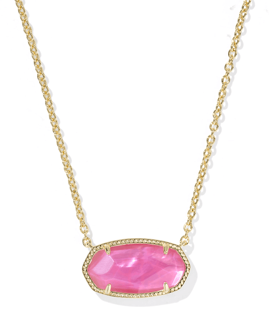 Elisa gold statement necklace azalea illusion - Heart On A Hanger