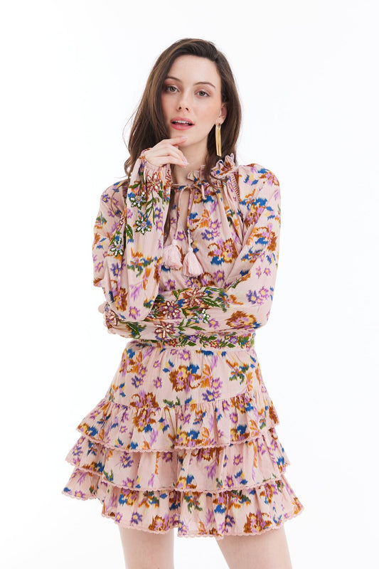 Embroidered brielle blouse - Heart On A Hanger