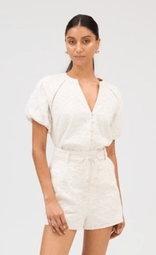Embroidered Josephine top - Heart On A Hanger