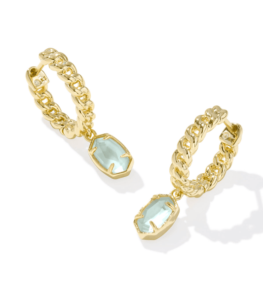 Emilie huggie earrings - Heart On A Hanger
