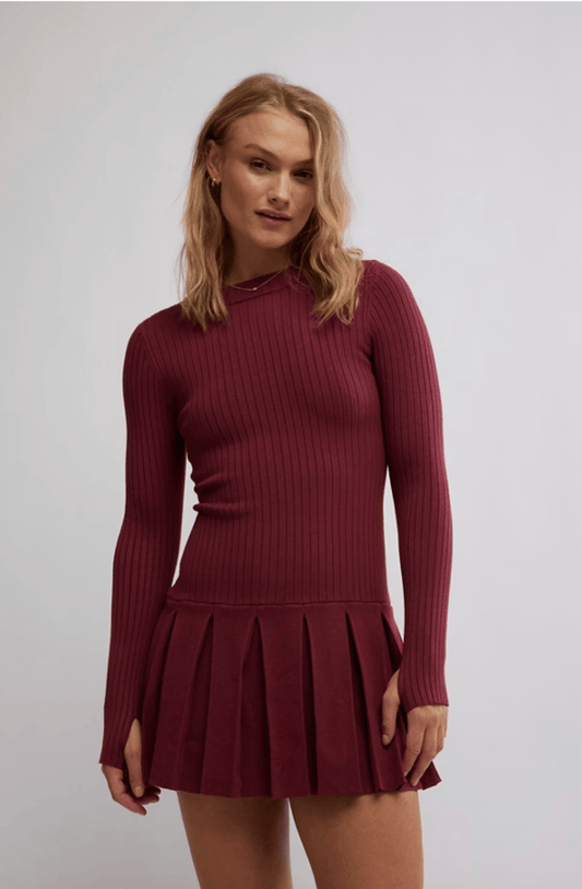 Emmy mini in aged red - Heart On A Hanger