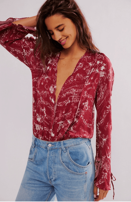 Everythings rosy bodysuit - Heart On A Hanger