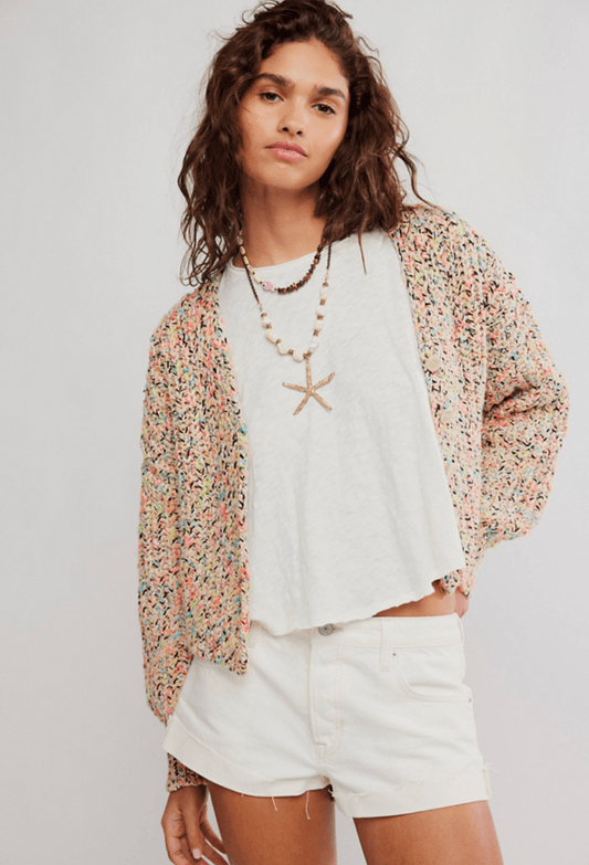 Flea market cardigan - Heart On A Hanger