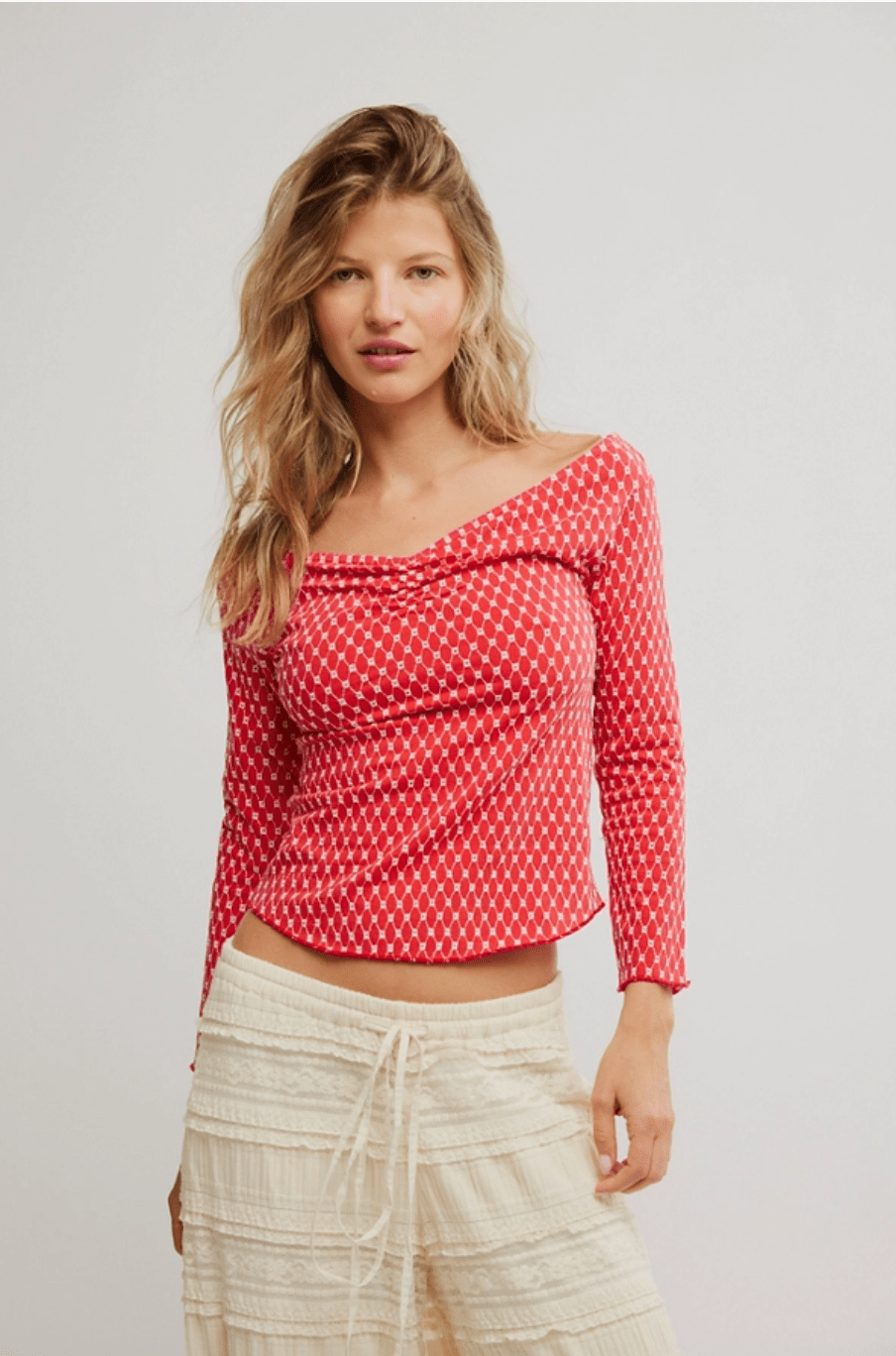 Gia eyelet top - Heart On A Hanger
