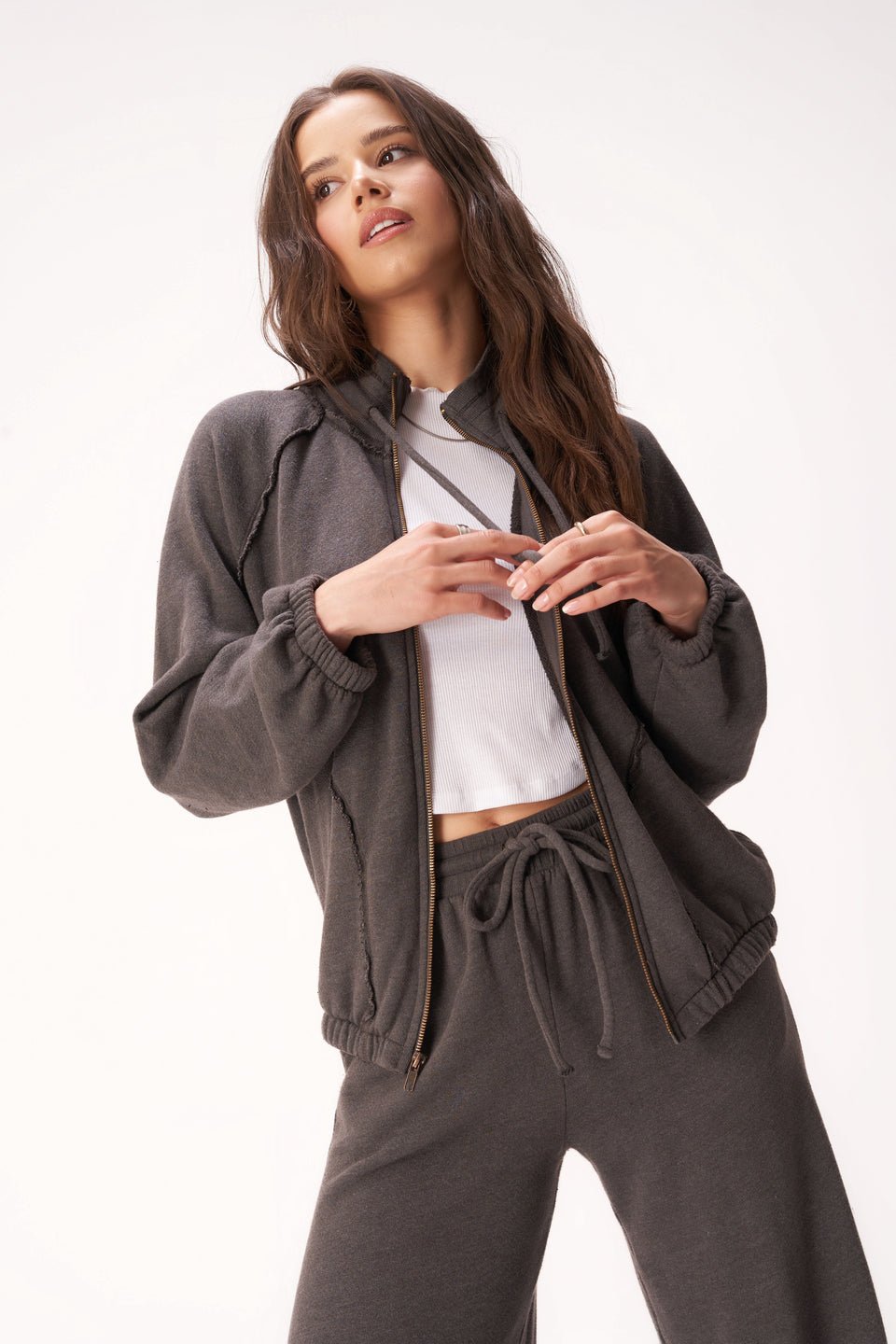 Go get em zip up – Heart On A Hanger