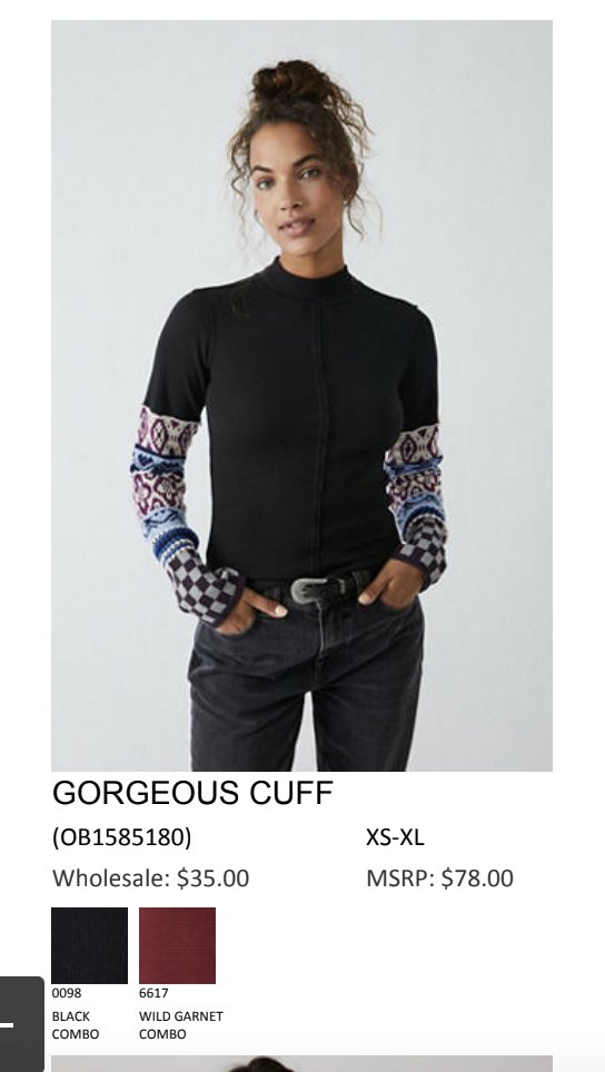 Gorgeous Cuff - Heart On A Hanger
