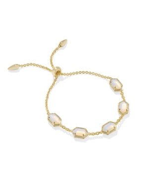 Haillie delicate chain bracelet - Heart On A Hanger