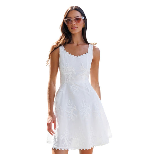 Ivy 3d voile dress - Heart On A Hanger