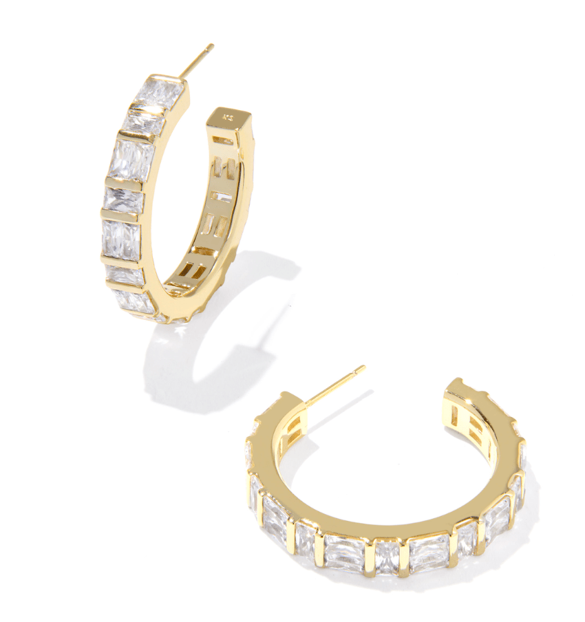Jamie hoop earrings - Heart On A Hanger