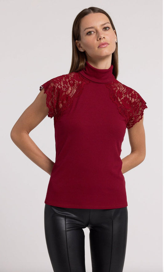 Jessenia lace combo top - Heart On A Hanger