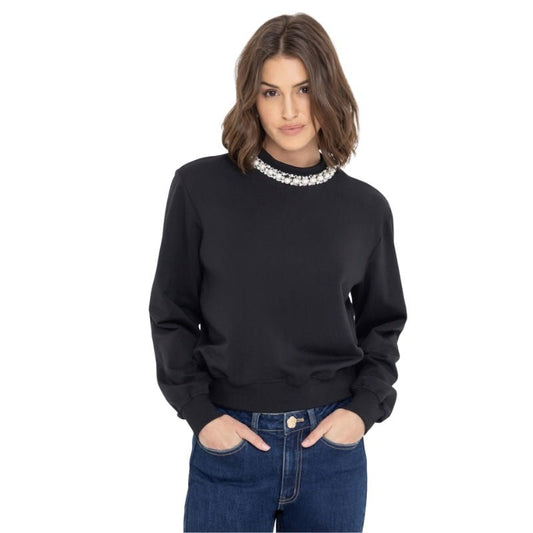 Jill pearl embellished sweatshirt - Heart On A Hanger