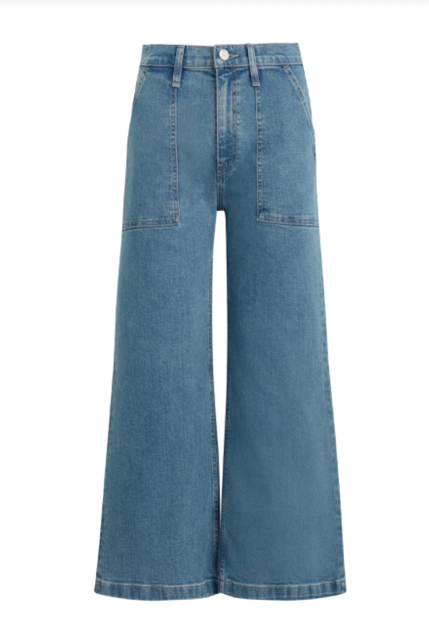 Jodi high rise wide leg crop jean - Heart On A Hanger