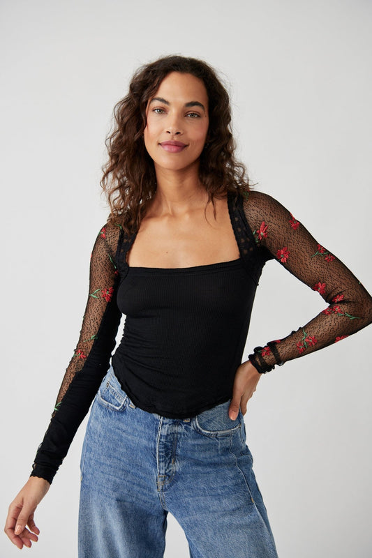 Jolie Top - Heart On A Hanger