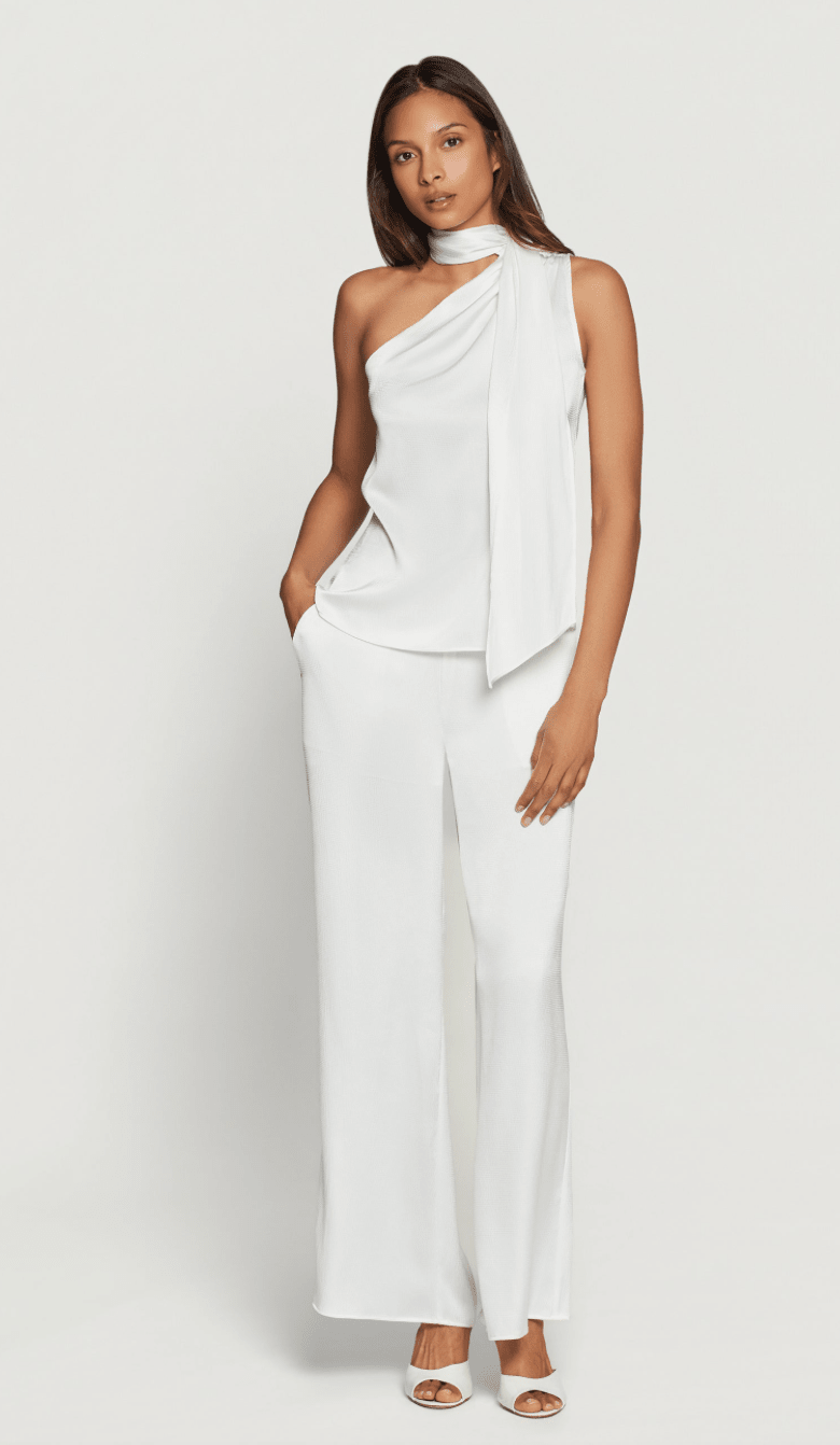 Kelela hammered satin pants - Heart On A Hanger