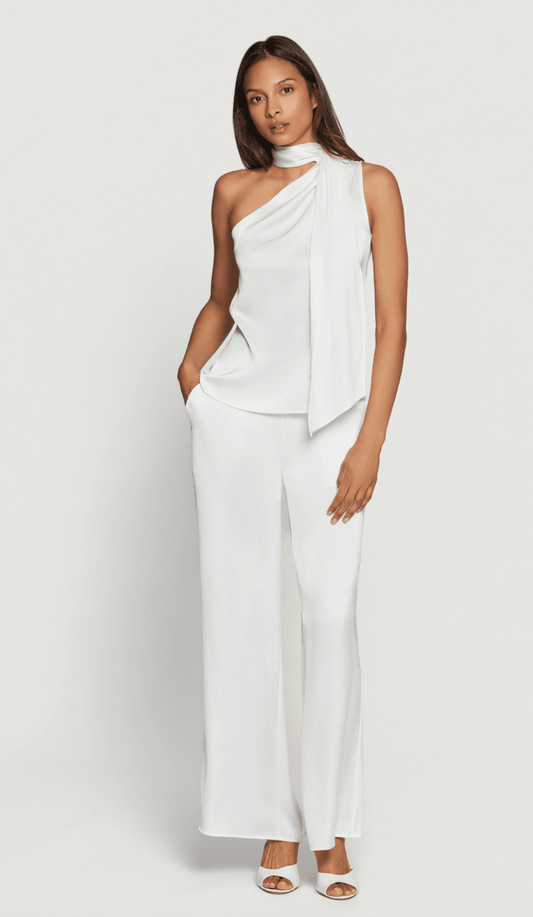 Kelela hammered satin pants - Heart On A Hanger
