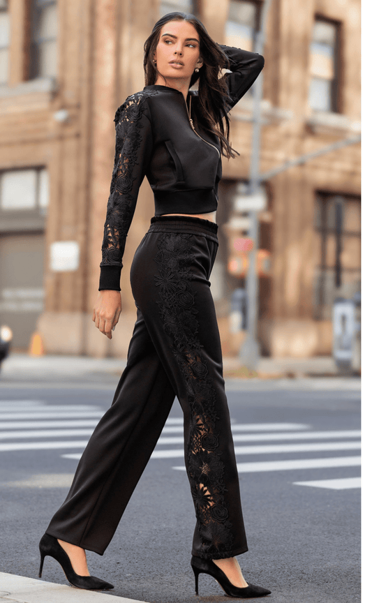 Kensley lace combo pant - Heart On A Hanger