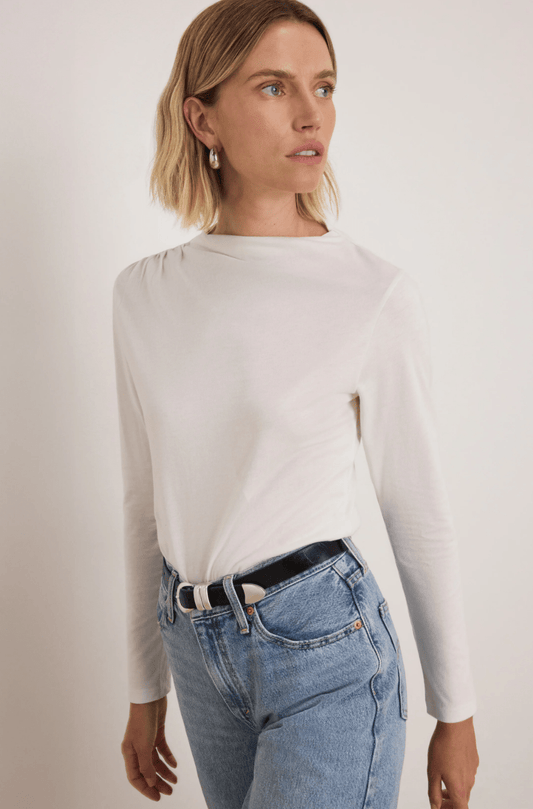 Kristen tee in porcelain - Heart On A Hanger