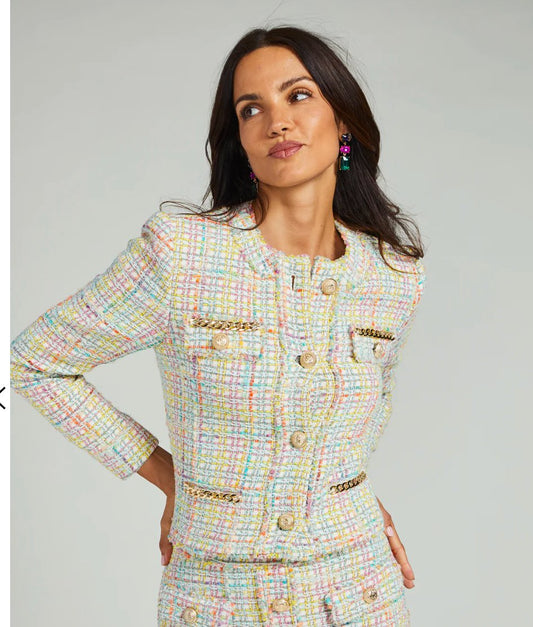 Kristen tweed jacket - Heart On A Hanger