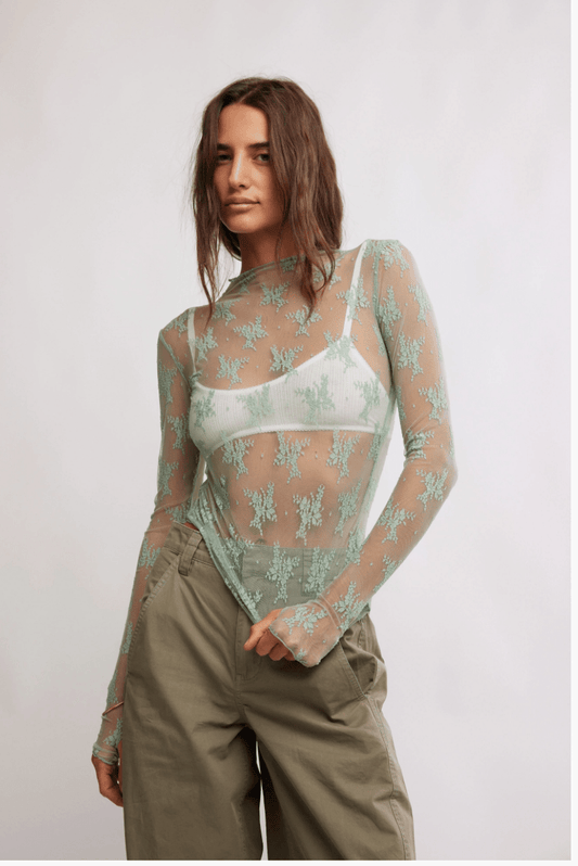 Lady lux layering top in mermaids tail - Heart On A Hanger